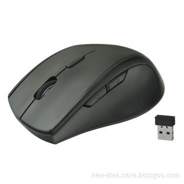 Wireless Mouse with 2.4GHz Frequency, 800 to 1,600DPI Hardware Resolution and Exquisite Design